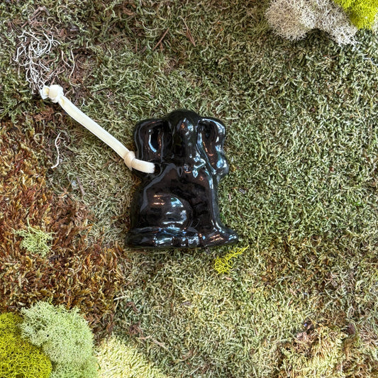 Black Dog Ornament