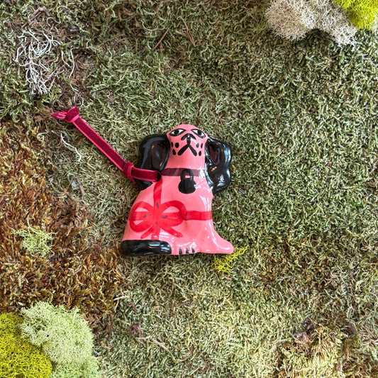 Gift Spaniel Pink Ornament